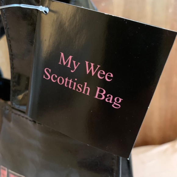 Black Tote Bag : My Wee Scottish Bag - Picture 8 of 9